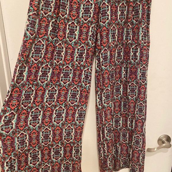 ELEVENSES printed wide leg pants - Picture 4 of 7
